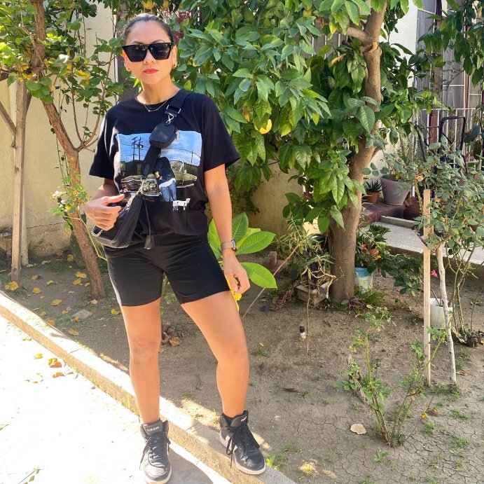 user image by @mommy_in_the_city, Men's Ice Cube Short Sleeve Graphic Crewneck T-Shirt - Black
