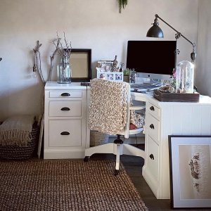 Aubrey 58 Corner Desk Pottery Barn