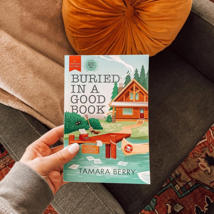user image by @megs.notes, Buried in a Good Book - (By the Book Mysteries) by  Tamara Berry (Paperback)