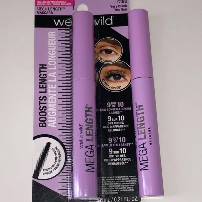 user image by @mamasinpjs, Wet n Wild Mega Length Mascara - 0.21 fl oz