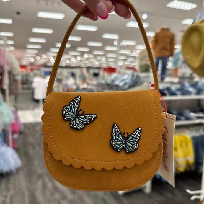 user image by @ministylewith.jules_, Toddler Butterfly Saddle Bag - Cat &#38; Jack&#8482; Brown