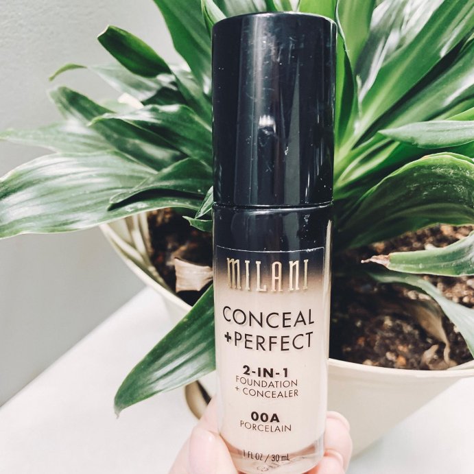 user image by @beautyinbedblog, Milani Conceal + Perfect 2-in-1 Foundation + Concealer - 1 fl oz