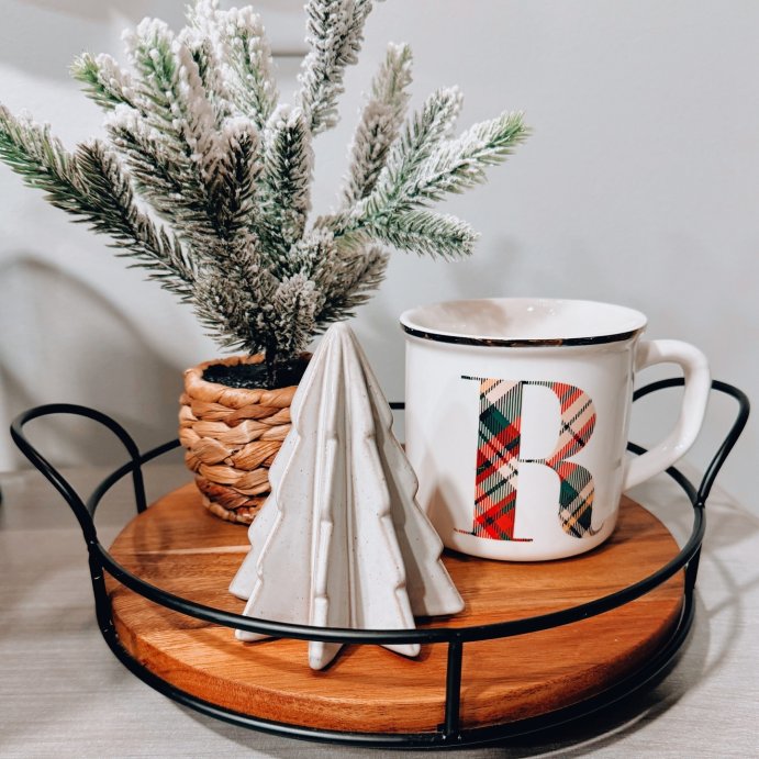 user image by @cute_little_things_nc, Wood and Metal Tray - Hearth &#38; Hand&#8482; with Magnolia: Farmhouse Style, Iron Handles, Decor Platter