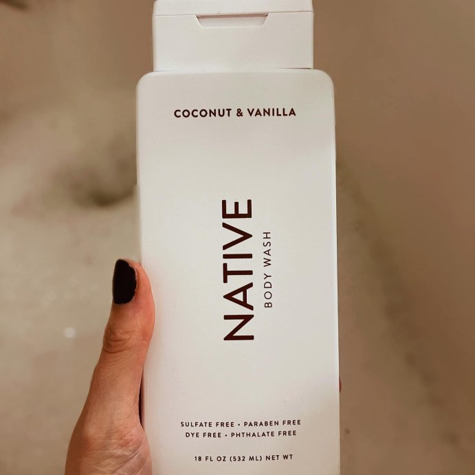 user image by @sage.prn, Native Coconut & Vanilla Body Wash