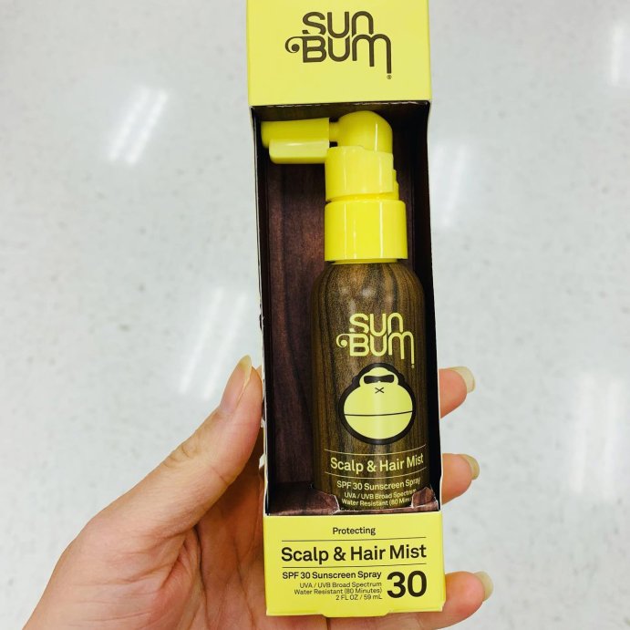 user image by @showermeintarget, Sun Bum SPF 30 Scalp and Hair Mist - 2 fl oz