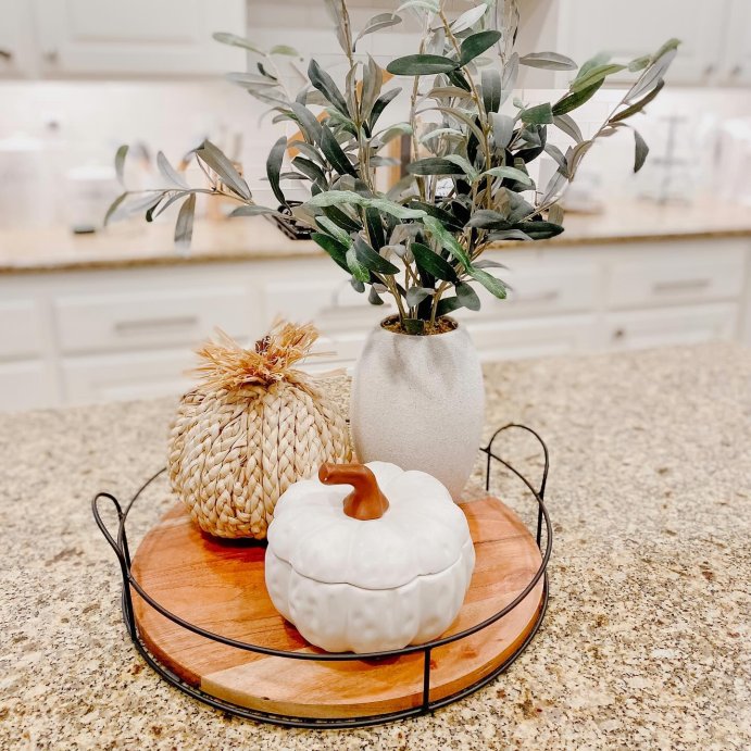 user image by @ocinspiredlife, Wood and Metal Tray - Hearth &#38; Hand&#8482; with Magnolia: Farmhouse Style, Iron Handles, Decor Platter