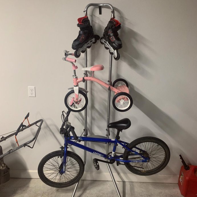user image by @sheilab_34, Delta Design Cycle Two Bike Gravity Stand
