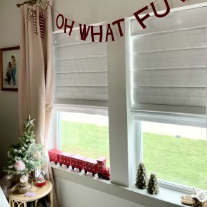 Felted Jumbo Candy Canes Ornaments, Set Of 6