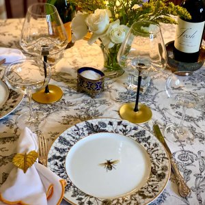 Honey Bee Dinner Plates