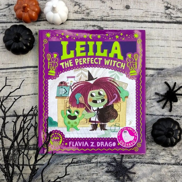 user image by @mrs.brunksreadalouds, Leila, the Perfect Witch - (The World of Gustavo) by  Flavia Z Drago (Hardcover)