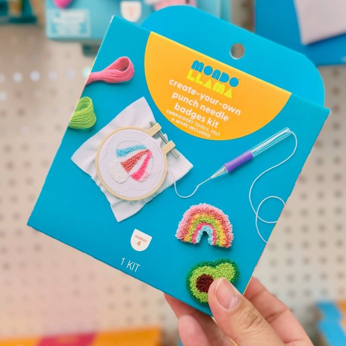 user image by @katattarget, 4ct Punch Needle Patches Craft Kit - Mondo Llama&#8482;