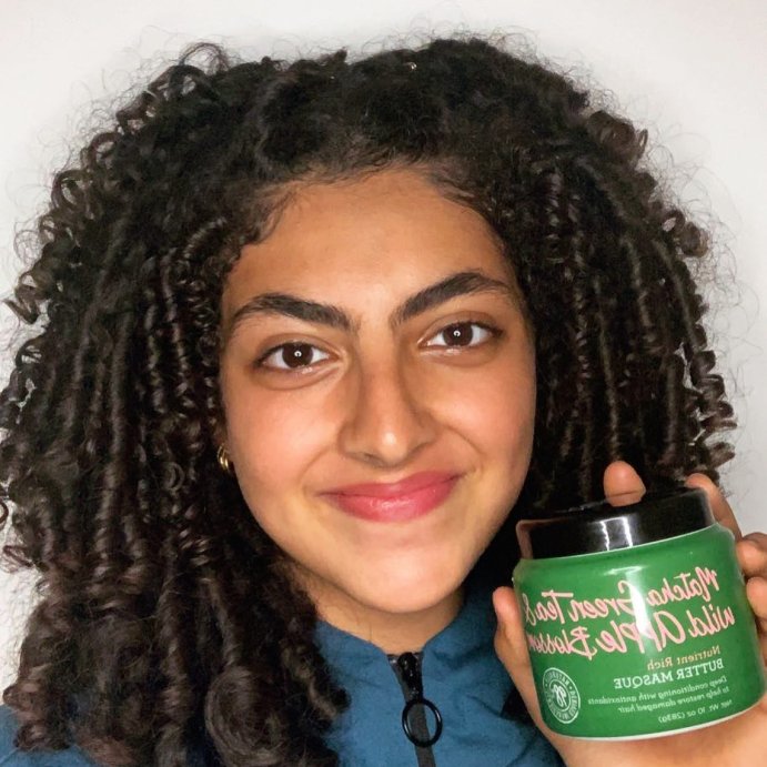 user image by @broccoli.ig, Not Your Mother&#39;s Naturals Ultimate Nutrition Butter Hair Mask - Matcha Green Tea &#38; Apple Blossom - 10oz