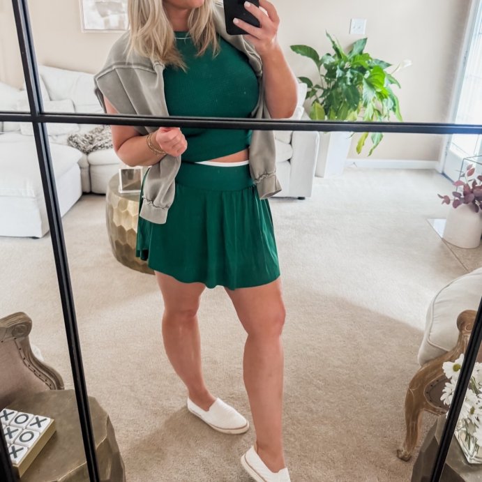 user image by @mode_styledbyjackie, Women's High-Rise Seamless Skort - All In Motion™