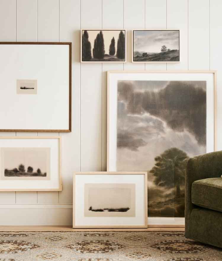 Creative Wall Decor Ideas: Abstract Art, Frames & More