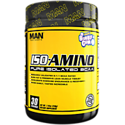 Shop M.A.N. Sports Products ISO-Amino Pure Isolated BCAA - Grape Bubblegum (30 Servings) and more