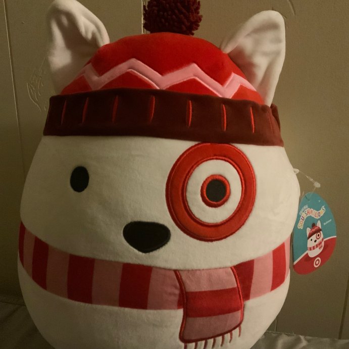 user image by Kenneth, Squishmallows 12&#34; Target Bullseye Plush