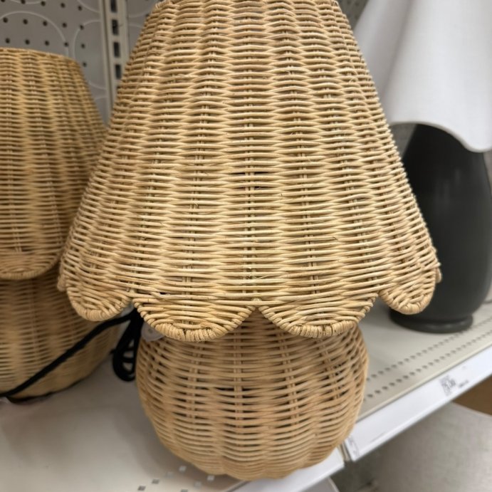 user image by @millennialhomefaves, Table Lamp with Woven Base and Woven Shade - Threshold&#8482; designed with Studio McGee