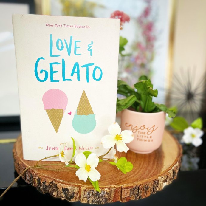 user image by @wiscoreads, Love & Gelato - by Jenna Evans Welch