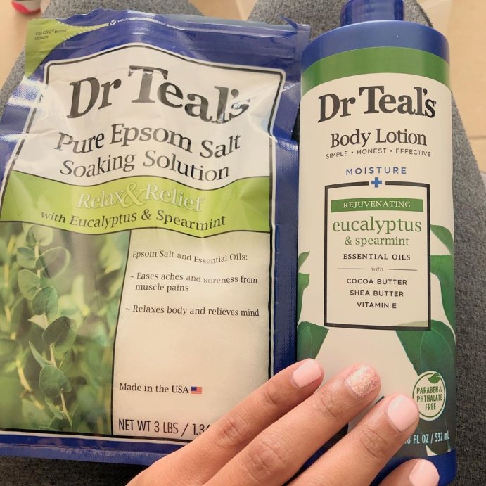 user image by @cubanafitnerd, Dr Teal's Epsom Salt Magnesium Soak - Soothe & Sleep with Lavender