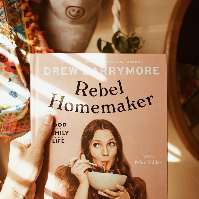 user image by @maeslinn, Rebel Homemaker - by Drew Barrymore (Hardcover)
