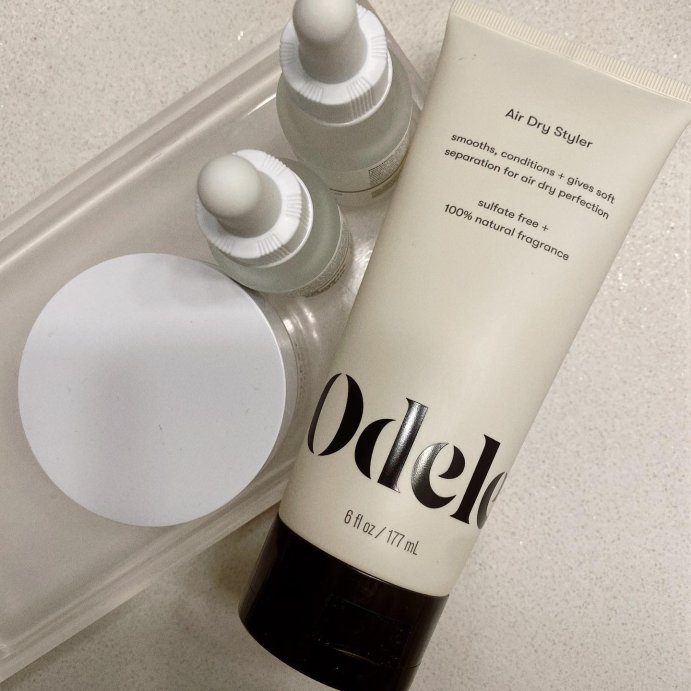 user image by @lifewithainah, Odele Air Dry Styler for Light Moisture, Definition + Shine - 6 fl oz