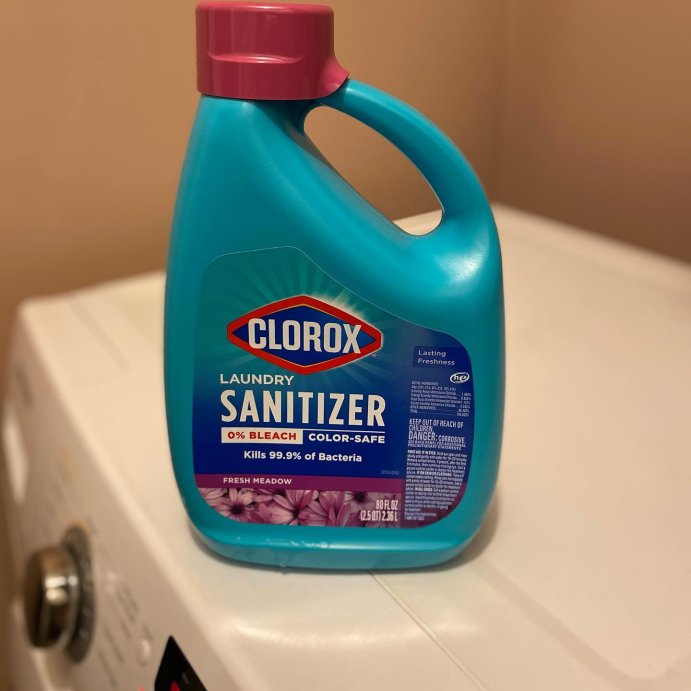user image by @therealsheilaford, Clorox Laundry Sanitizer - Fresh Meadow - 80 fl oz