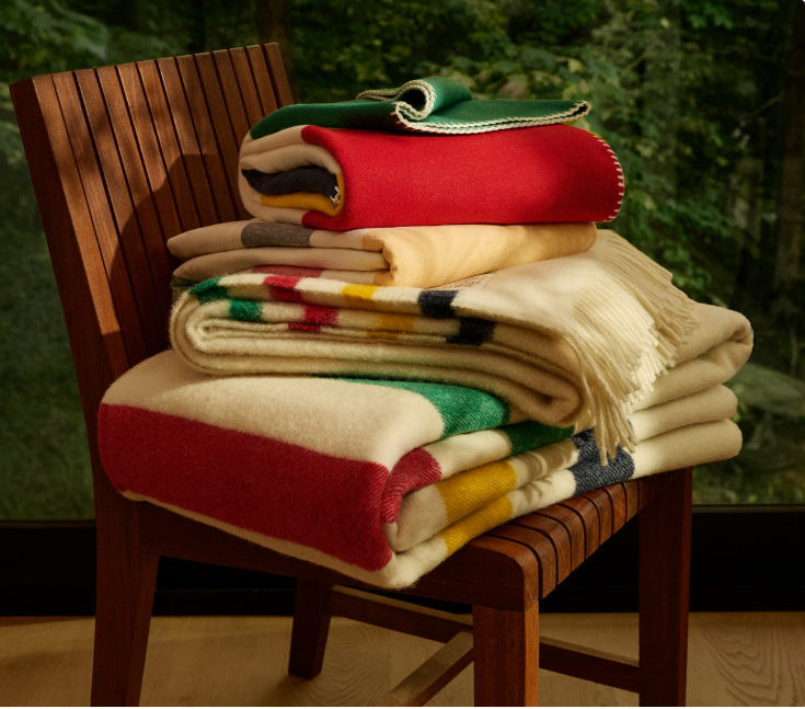 Shop Hudson’s Bay Stripes Point Blanket, Queen Size, White, Hudson’s Bay Stripes Fleece Throw Blanket, Multi-Coloured, Hudson’s Bay Stripes Flannel Queen Bed Sheet Set, White, Hudson’s Bay Stripes Caribou Throw, Multi-Coloured and more