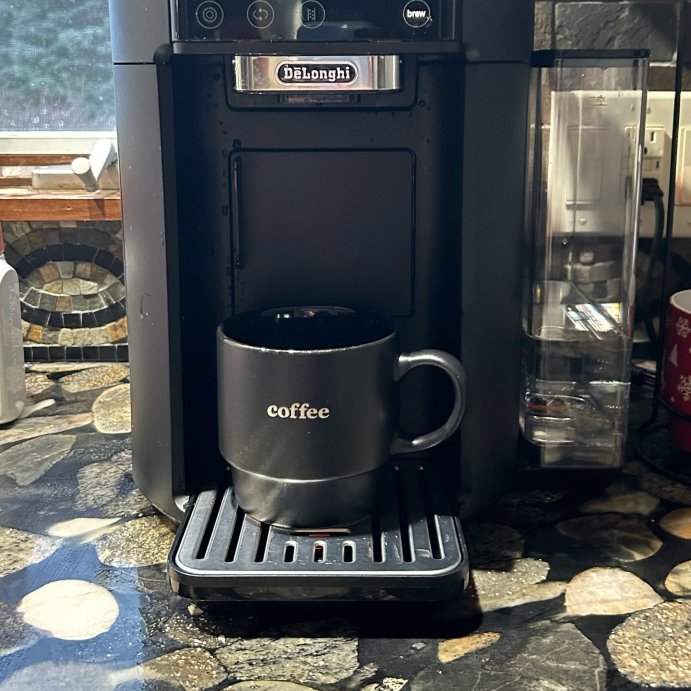 user image by @beautybyjenkk, De&#39;Longhi TrueBrew Automatic Coffee Maker with Bean Extract Technology - Black Matte