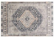 Shop Tapis Levy 61x91 bleu/champ doré and more