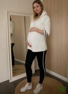 Shop Maisie Organic Maternity Hoodie and more