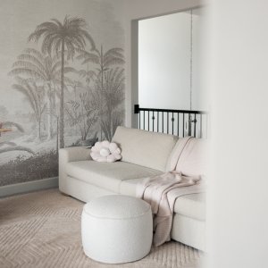 Oversized Luxe Knit Sherpa Baby Blanket