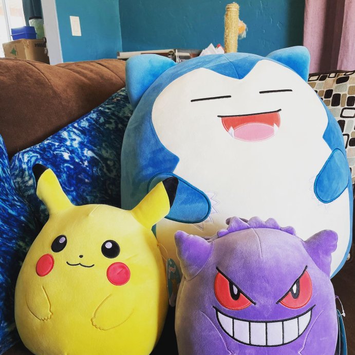 user image by @saradactyl6, Pokemon 20&#34; Squishmallows Gengar Plush