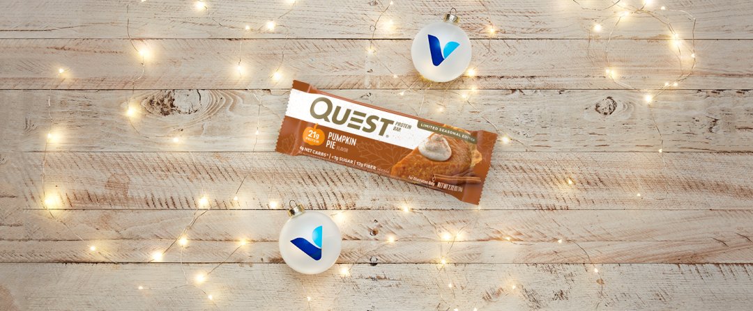 Shop Quest Nutrition Quest Protein Bar Limited Edition Flavor - Pumpkin Pie (12 Bars) and more