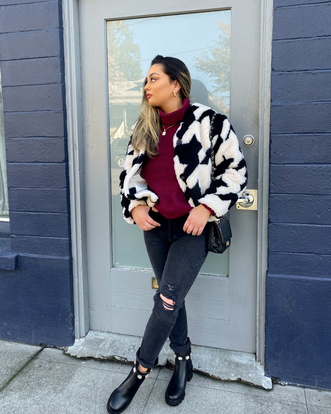 Chunky Boots Outfits For Winter  Fashion Blog