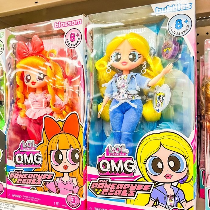 user image by @cupcakecollects, L.O.L. Surprise! OMG The Powerpuff Girls Doll - Bubbles