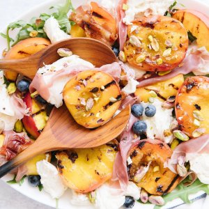 Teak Salad Servers