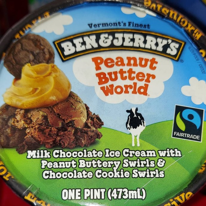 user image by @danni_eden, Ben &#38; Jerry&#39;s Peanut Butter World Chocolate Ice Cream - 16 fl oz