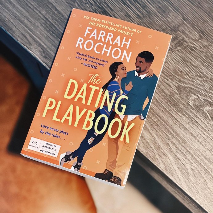 user image by @sweethoneyandbrei, The Dating Playbook - by Farrah Rochon (Paperback)