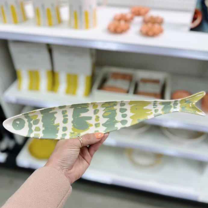 user image by @targetscallingme, Coastal 16.12&#34; Fish Dish Serving Platter - Olive - Threshold&#8482;