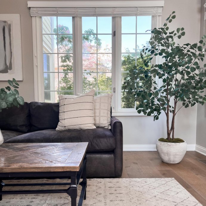 user image by @myninetieshome, 72&#34; Artificial Ficus Tree - Threshold&#8482; designed with Studio McGee