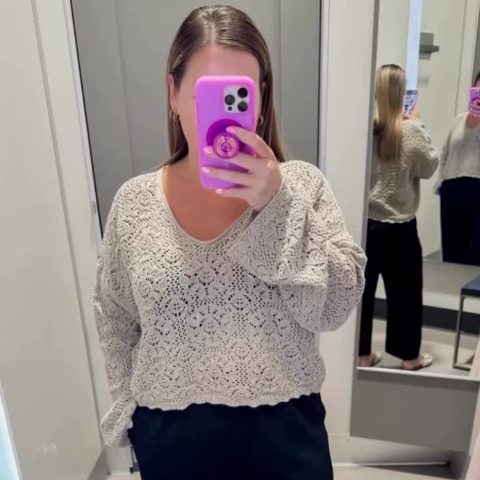 user image by @camp_bellez_closet, Women's Pointelle Sweater Tank Top - Universal Thread™