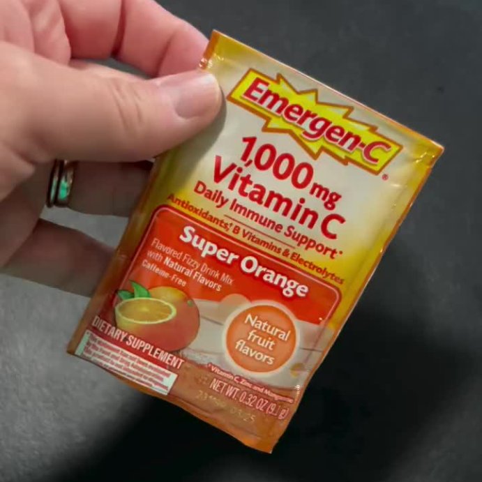 user image by @mama.bear.review, Emergen-C Vitamin C Drink Mix Packets - Super Orange