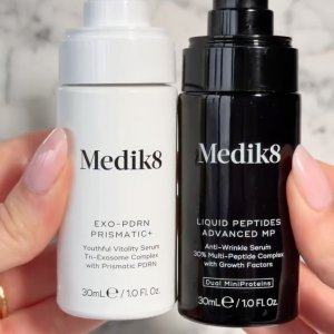 @spacenk&rsquo;s instagram video of Medik8 Exo-PDRN Prismatic+,Medik8 Liquid Peptides Advanced MP