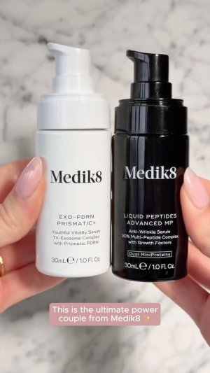 @spacenk&rsquo;s instagram video of Medik8 Exo-PDRN Prismatic+,Medik8 Liquid Peptides Advanced MP