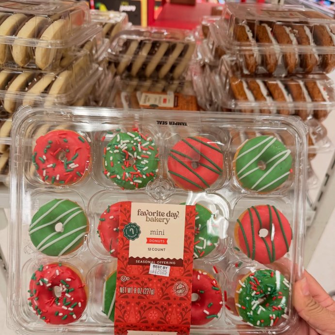 user image by @nancy_loves2shop, Christmas Mini Donuts - 8oz/12ct - Favorite Day&#8482;