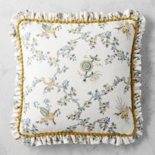 Shop GD X SND Trelliage Pillow Cover, Chamomile/Chalk and more