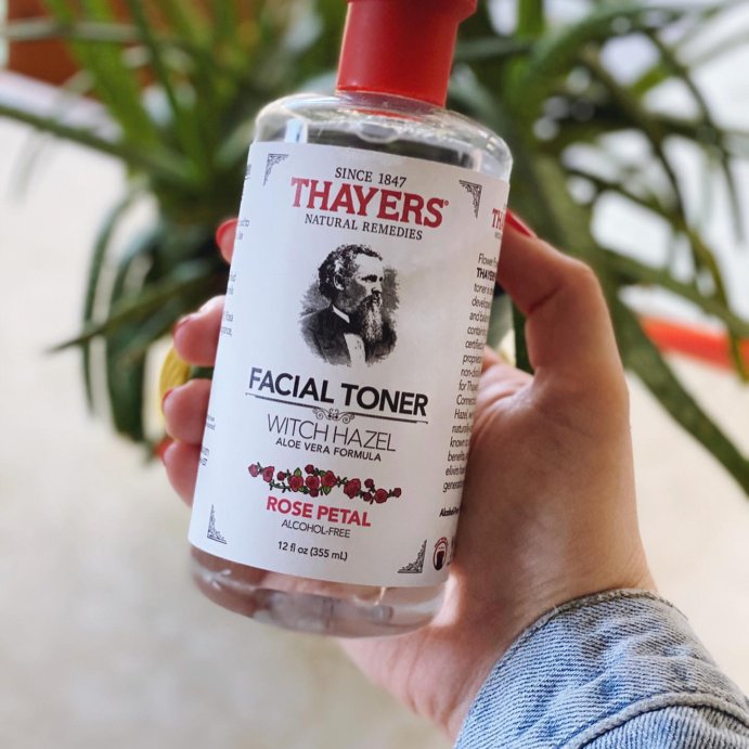 user image by @emilywhitcomb, Thayers Natural Remedies Witch Hazel Alcohol Free Toner with Rose Petal