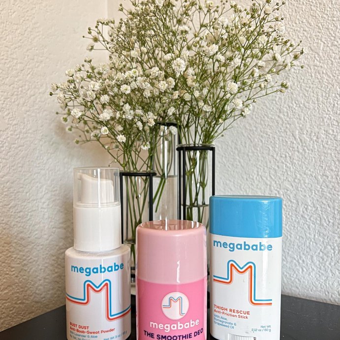 user image by @joromero2, Megababe Bust Dust Anti-Boob-Sweat Spray - 3oz