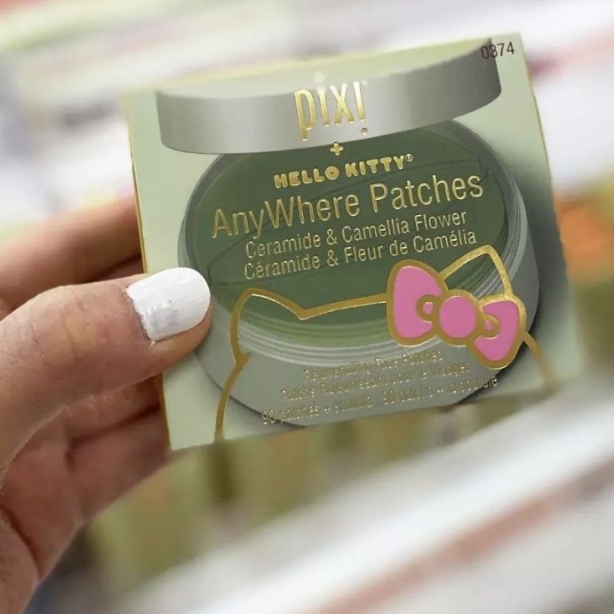 user image by @ohtarget, Pixi + Hello Kitty Anywhere Rejuvenating Face Patches - 90ct