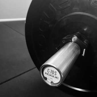 Rogue C-70S (Black Shaft / Bright Zinc Sleeve) | Rogue Fitness